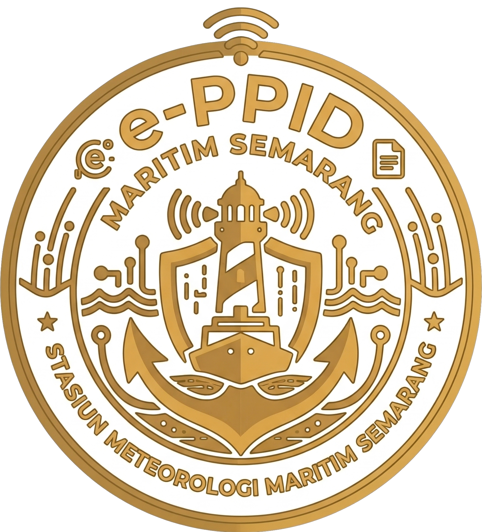 Logo e-PPID Maritim Semarang